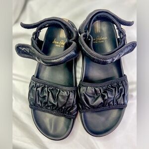 Sam Edelman Edythe Black Sandals with Adjustable Ankle Strap Size 8